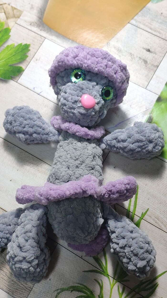 это.. ну, не очень получилась животинка, бывает ))