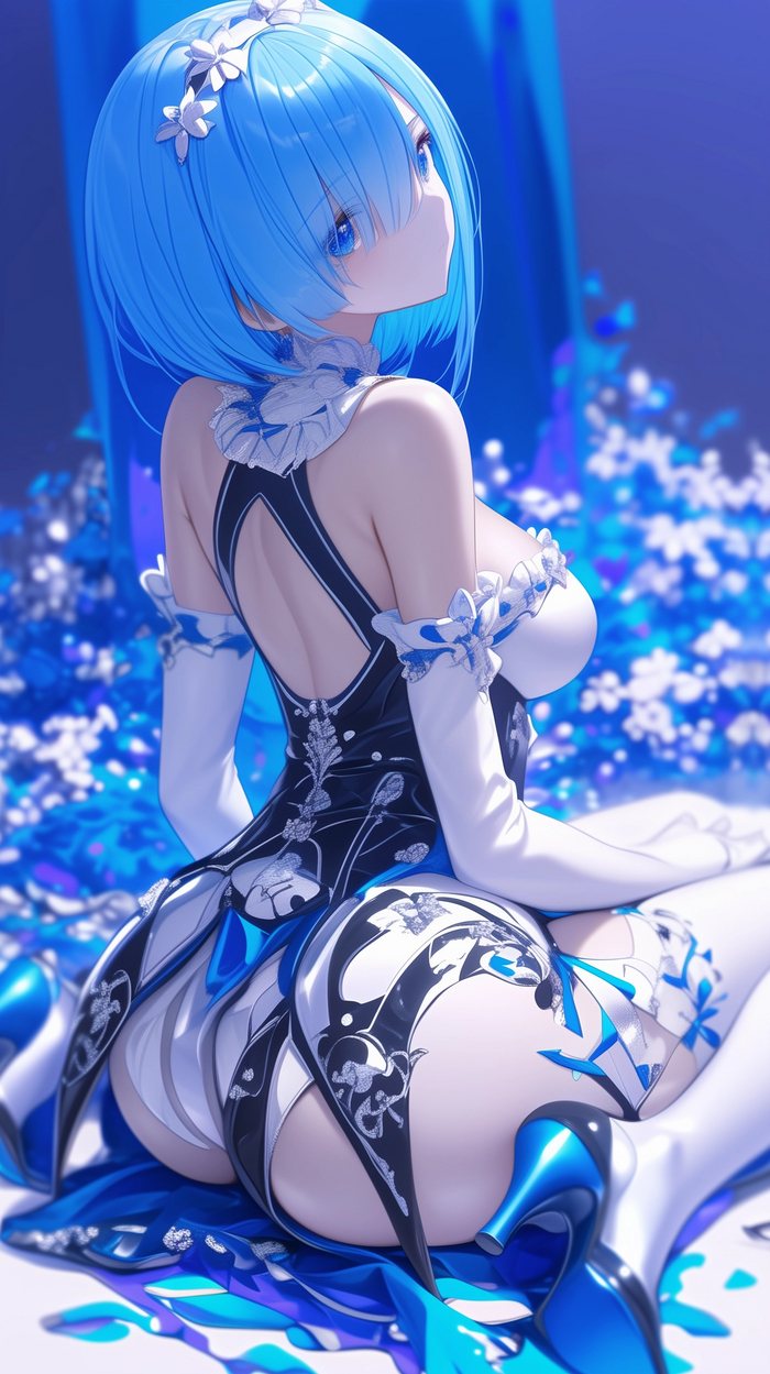      ,  ,     ,      , Anime Art,  , Rem (Re:Zero Kara), Re:Zero Kara, , 