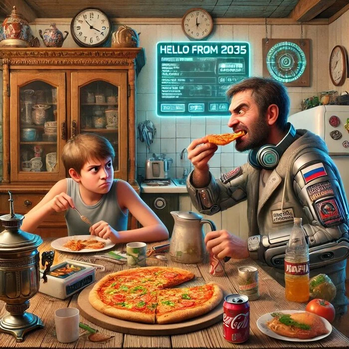 Greetings from 2035: Russia of the Future - Humor, Hardened, Dialog, Expectation and reality, Sad humor, Strange humor, alternative history, Irony, Telegram (link), Yandex Zen (link), Longpost