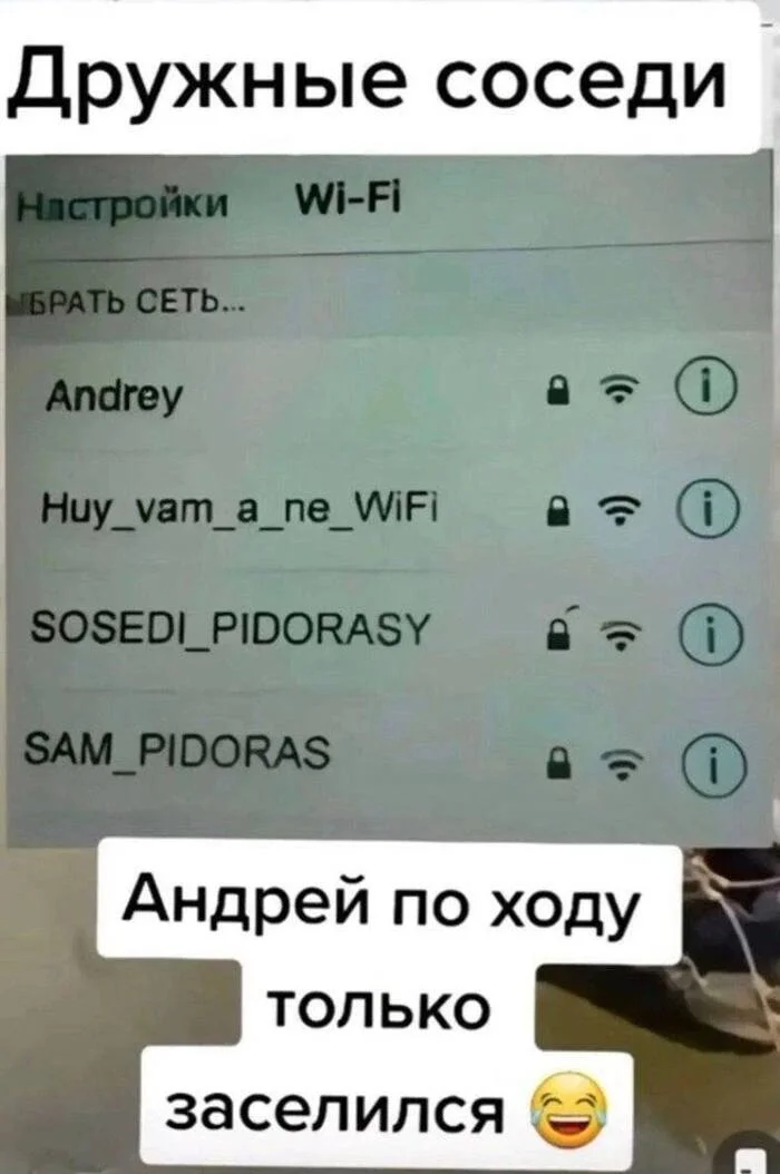 Andrey #1 - Andrey, Humor, Laughter (reaction), Wi-Fi, Neighbours