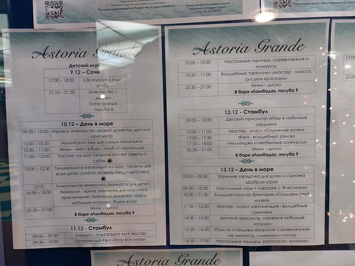 В Стамбул, туда и обратно по морю Круизные лайнеры, Турция, Семейный отдых, Длиннопост