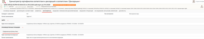 Заявитель и продавец совпадают