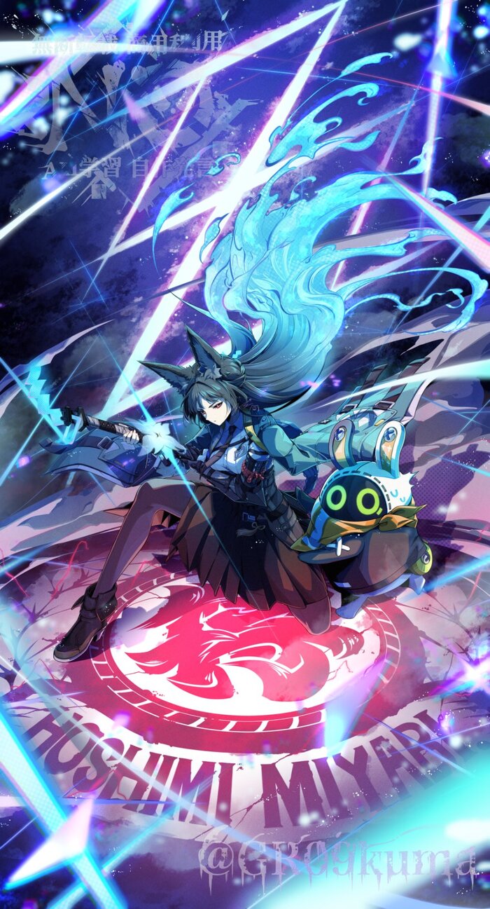  Anime Art, , Hoshimi Miyabi (zzz), Zenless Zone Zero, , Animal Ears