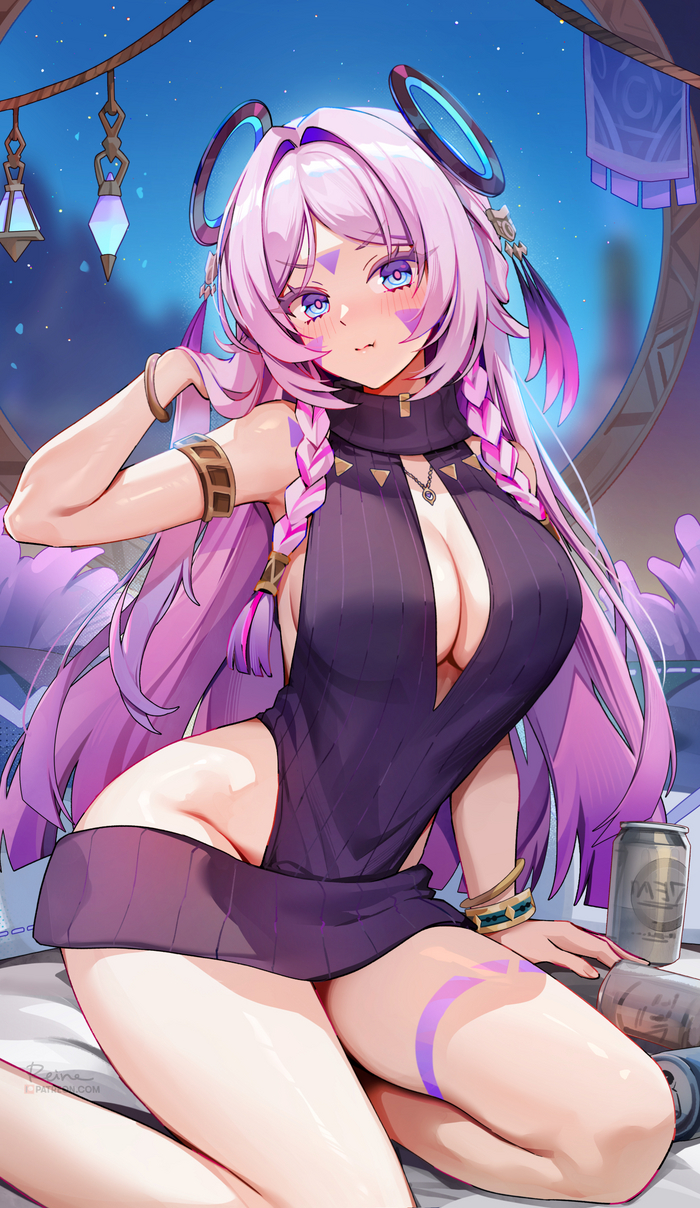 Citlali Anime Art, Genshin Impact, Citlali (Genshin Impact), Foxyreine