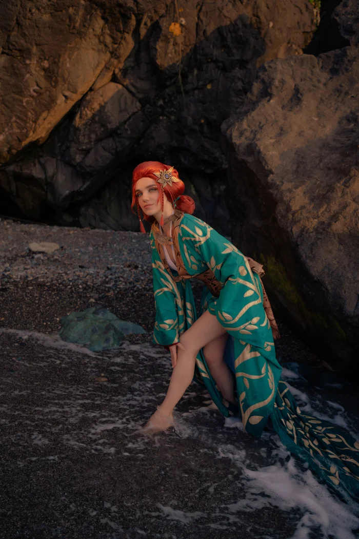 Japanese version of Triss Merigold | Japanese version of Triss - My, Cosplay, Cosplayers, Triss Merigold, Witcher, The Witcher 3: Wild Hunt, Longpost