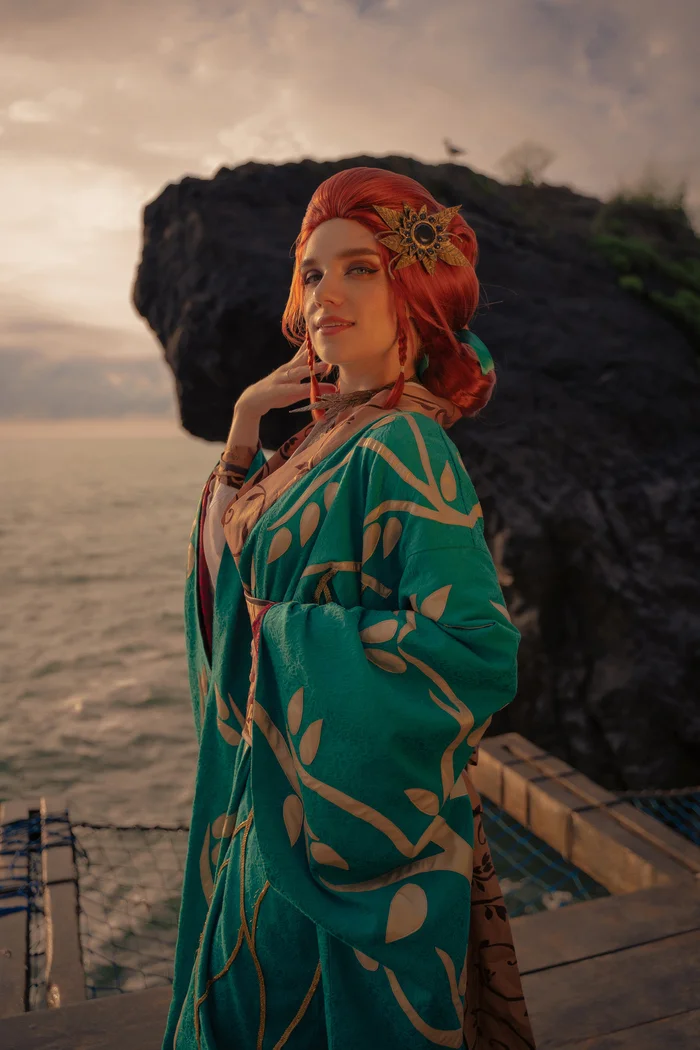Japanese version of Triss Merigold | Japanese version of Triss - My, Cosplay, Cosplayers, Triss Merigold, Witcher, The Witcher 3: Wild Hunt, Longpost