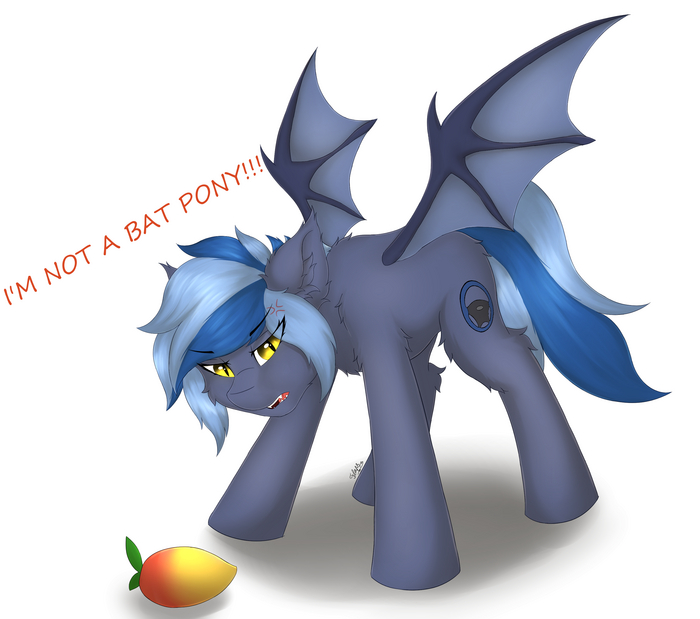   ! My Little Pony, Original Character, Ponyart, , Batpony