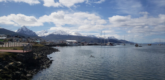 Океан и горы