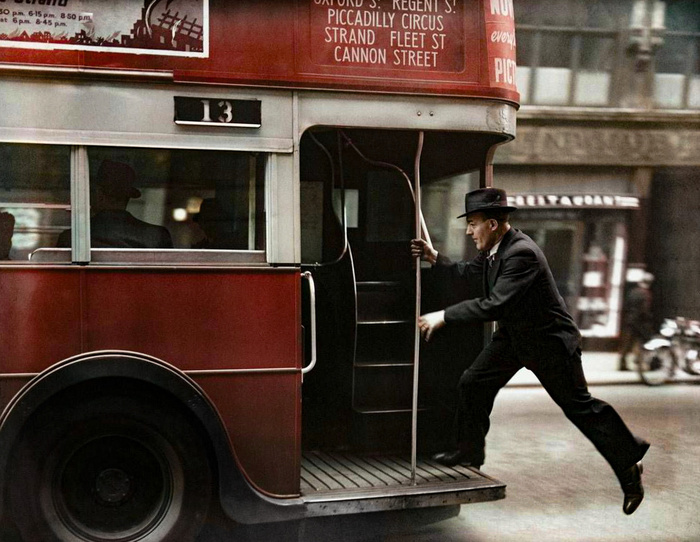 Любопытные фотографии из прошлого Великобритании. 20 раскрашенных фотографий ХХ века. Часть XIV Историческое фото, Старое фото, Фотография, Англия, Великобритания, Лондон, Шотландия, 20 век, Колоризация, Длиннопост