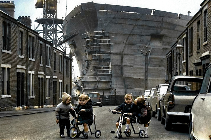 Любопытные фотографии из прошлого Великобритании. 20 раскрашенных фотографий ХХ века. Часть XIV Историческое фото, Старое фото, Фотография, Англия, Великобритания, Лондон, Шотландия, 20 век, Колоризация, Длиннопост