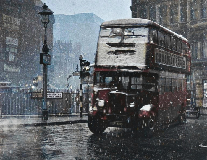 Любопытные фотографии из прошлого Великобритании. 20 раскрашенных фотографий ХХ века. Часть XIV Историческое фото, Старое фото, Фотография, Англия, Великобритания, Лондон, Шотландия, 20 век, Колоризация, Длиннопост