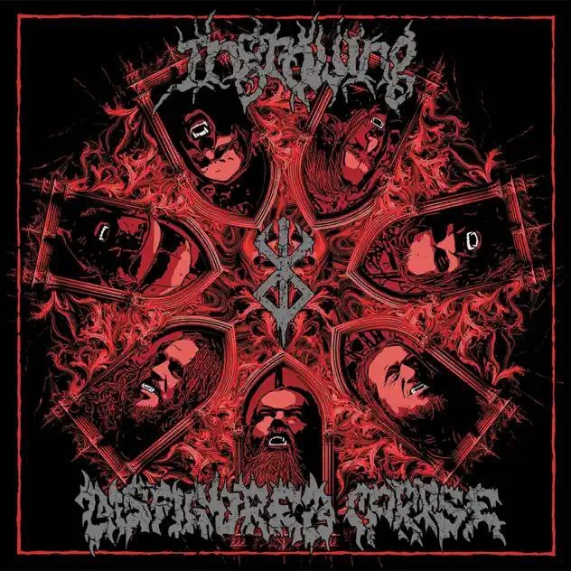 Ingrowing/Disfigured Corpse - One Two Three Four We Are Vampires (2024) - Death Metal, Grindcore, Deathgrind, Metal, 