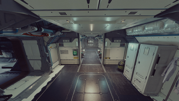 Так-же из 2х2 хранилища мы попадаем в 1х1 хранилище, а над ним еще одно из которого мы попадаем в медотсек (Нова)