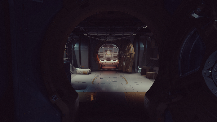 Из боевой станции можно подняться в 1х1 хранилище из которого можно зайти в другое такое же, а из него в рубку "Викинг" (Страуд)