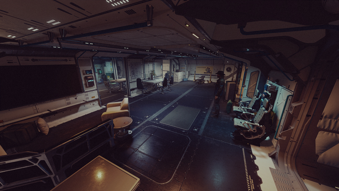 Жилая комната 2х2 с другого ракурса