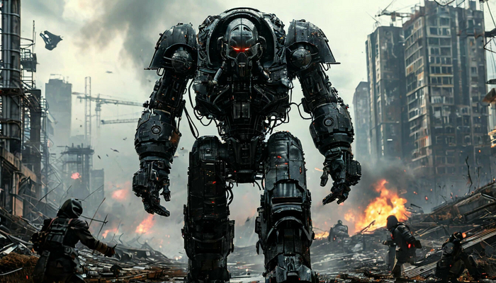 Думаю пора готовится к этому. И да. Робот почти Фаэтонский - супермен не получился...