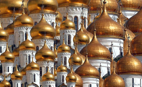 The domes are covered with gold! - My, Church, faith, Orthodoxy, Domes, Booty, Priests, Religion, Christianity