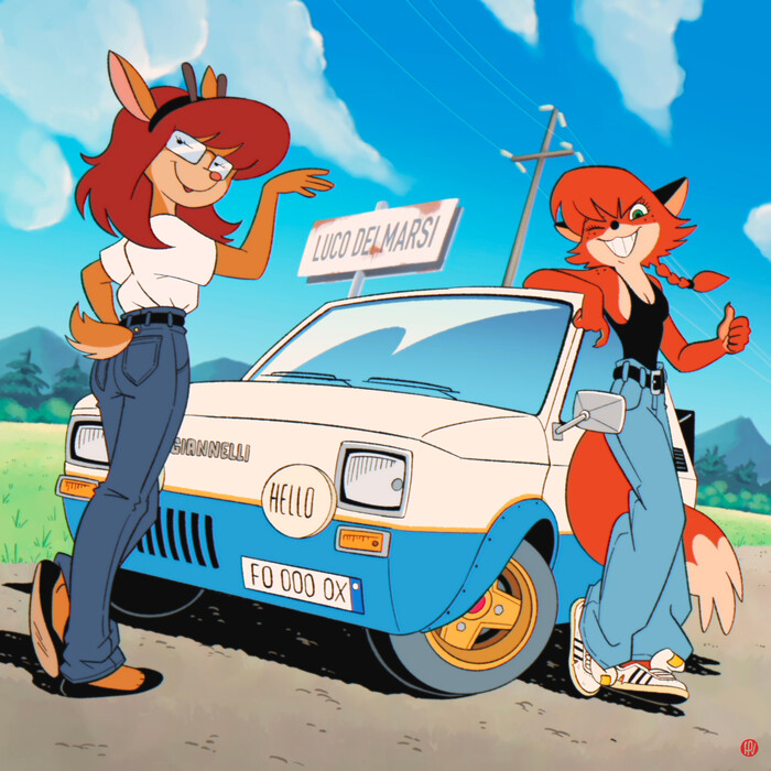    , , Fox-pop, Furry Fox, Furry deer, Fiat