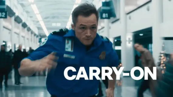 First impressions of Carry-on Luggage: too serious Die Hard - My, Movies, Netflix, Боевики, Thriller, Taron Edgerton, Opinion, Review, New films, Overview, Video, Longpost