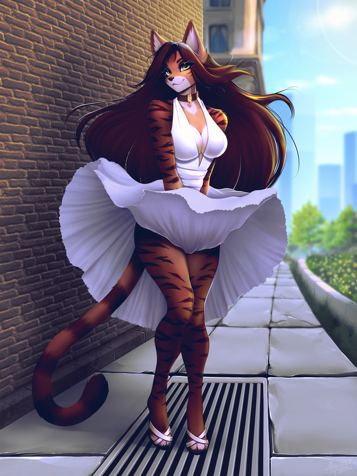 Feyra & Azura , , , Furry edge, Furry Cat, Furry Fox, Berry_tail, 