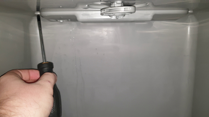 Расположение винтов внутри моечной камеры