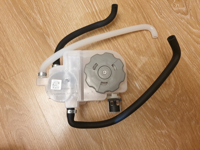 В комплекте уже установлены новые трубки..