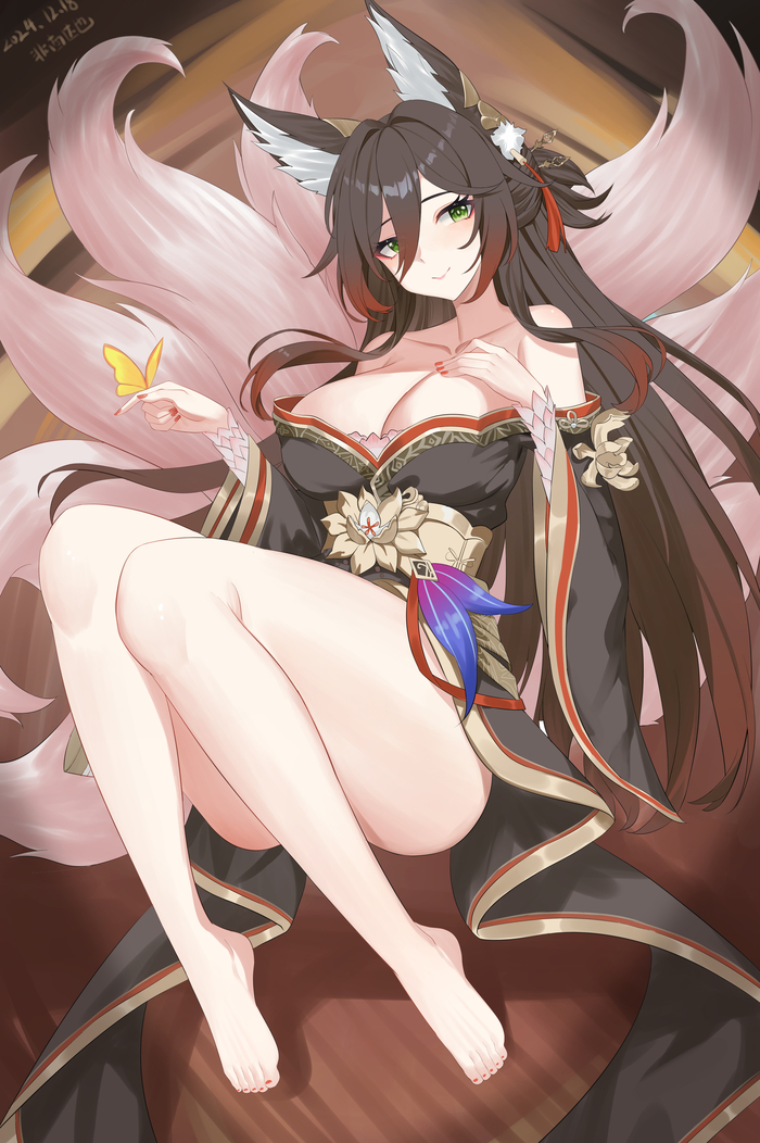 Fugue Anime Art, , Honkai: Star Rail, Fugue (Honkai: Star Rail), Animal Ears, , 