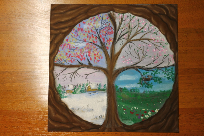 Картина "времена года"