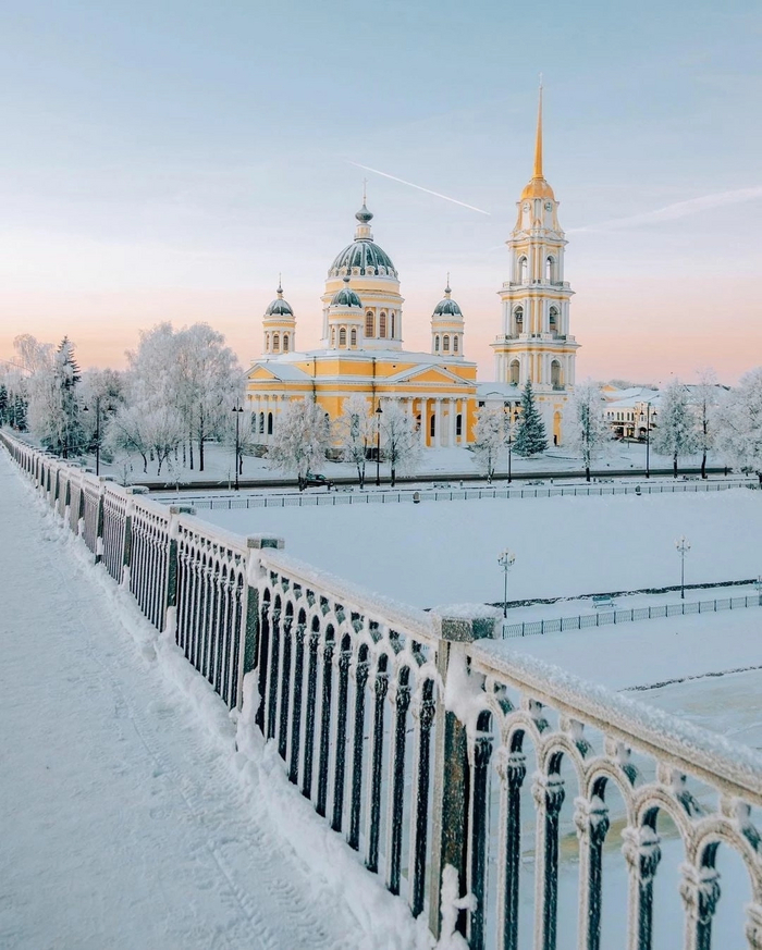 Зимний Рыбинск, Ярославская область