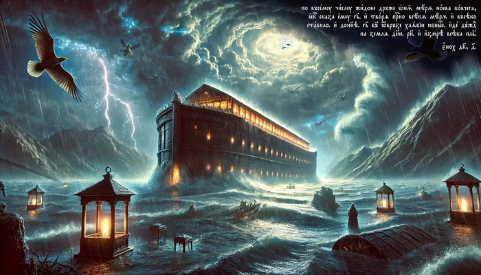 And according to all the predetermined measure, according to Jewish tradition... - My, Church Slavonic language, Apocrypha, Art, Dall-e, Images, Picture with text, Phrase, Quotes, Jan wize studio