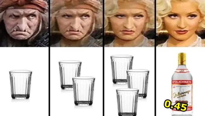 Будьте бдительны к НГ покупая алкоголь, иначе покупая 0.5 секс может не случится