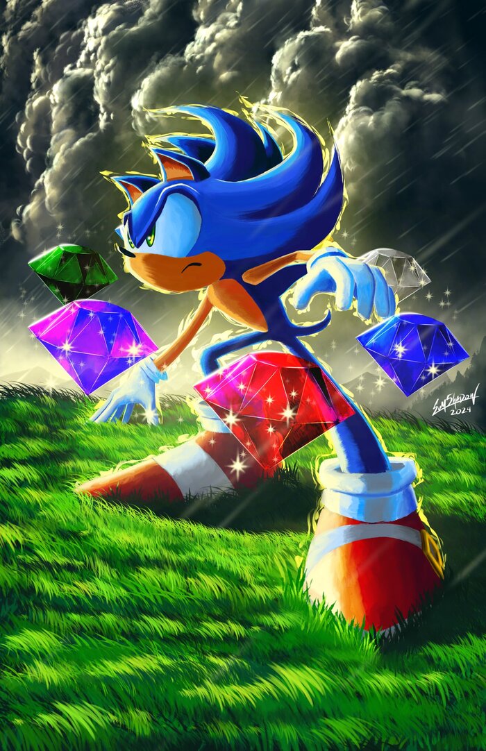     !  , Sonic the Hedgehog 2, Sonic X, , Game Art