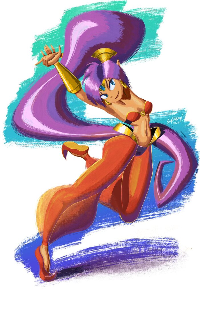 Shantae -  Shantae, , Game Art