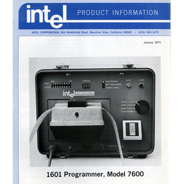 Программатор Intel EPROM 1971 года выпуска