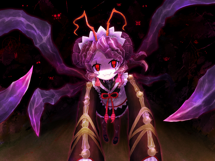    , Anime Art, Overlord, Entoma Vasilissa zeta