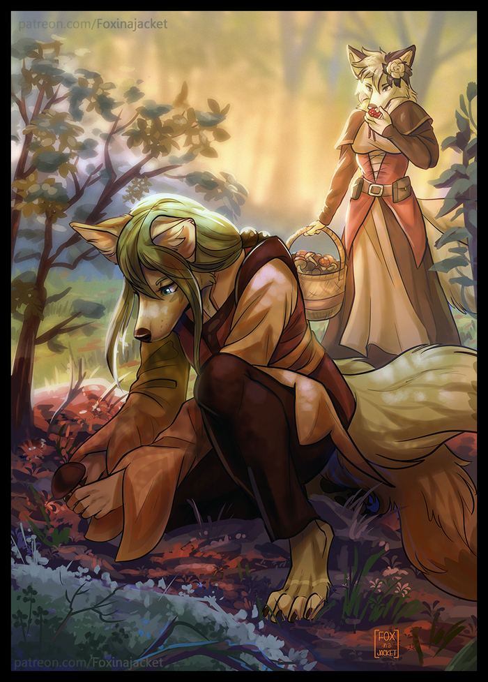 Mushroom picking. (: <!--noindex--><a href="https://pikabu.ru/story/risunki_anabel_aka_foxinjacket_12161085?u=https%3A%2F%2Fwww.furaffinity.net%2Fview%2F58773583%2F&t=https%3A%2F%2Fwww.furaffinity.net%2Fview%2F58773583%2F&h=1826332026fafcb313be63cd381bb10e1ef5216c" title="https://www.furaffinity.net/view/58773583/" target="_blank" rel="nofollow noopener">https://www.furaffinity.net/view/58773583/</a><!--/noindex-->)