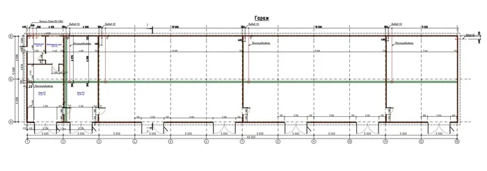 Construction of a car service garage 12x60x4.5m (from design to construction, sequence of works..) - My, Building, Home construction, Garage, Metal structures, Longpost, Builders, Heating, Installation of heating systems, Video, Vertical video