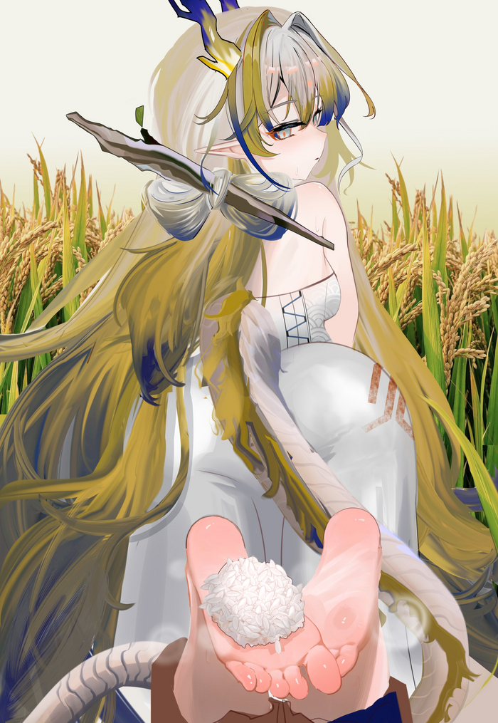  ... Anime Art, , Arknights, Shu (Arknights), , ,   , , Mikuning
