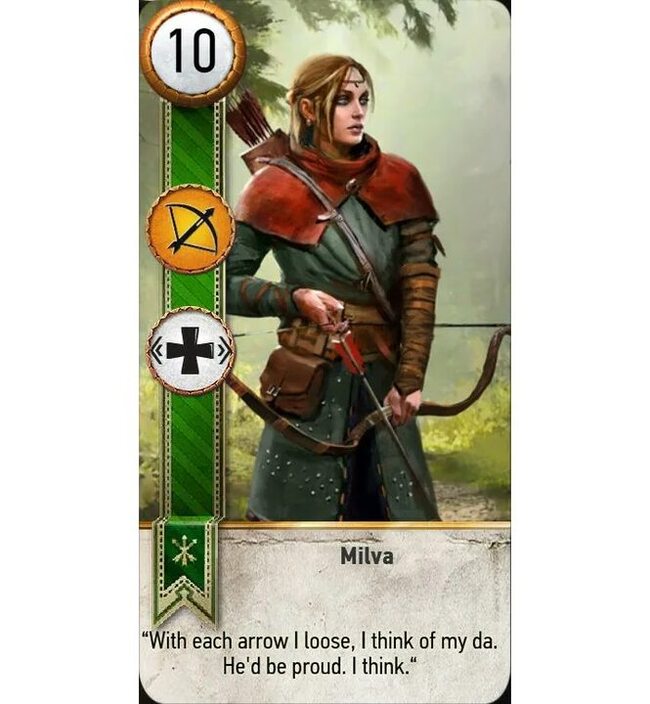 Мильва.Она же Мария Барринг. Колода Скоятаэли.