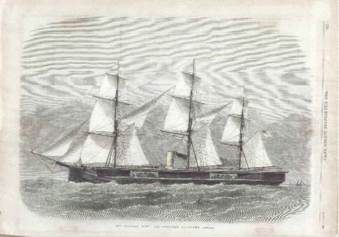 HMS Captain,    Our Ironclad Fleet,  1869 