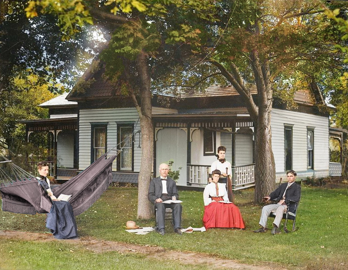 Уникальные исторические кадры, которые перенесут вас в прошлое. 20 раскрашенных фотографий из ХIX века. Часть III Историческое фото, Старое фото, Фотография, 19 век, Колоризация, Длиннопост