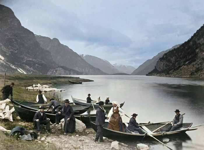 Уникальные исторические кадры, которые перенесут вас в прошлое. 20 раскрашенных фотографий из ХIX века. Часть III Историческое фото, Старое фото, Фотография, 19 век, Колоризация, Длиннопост