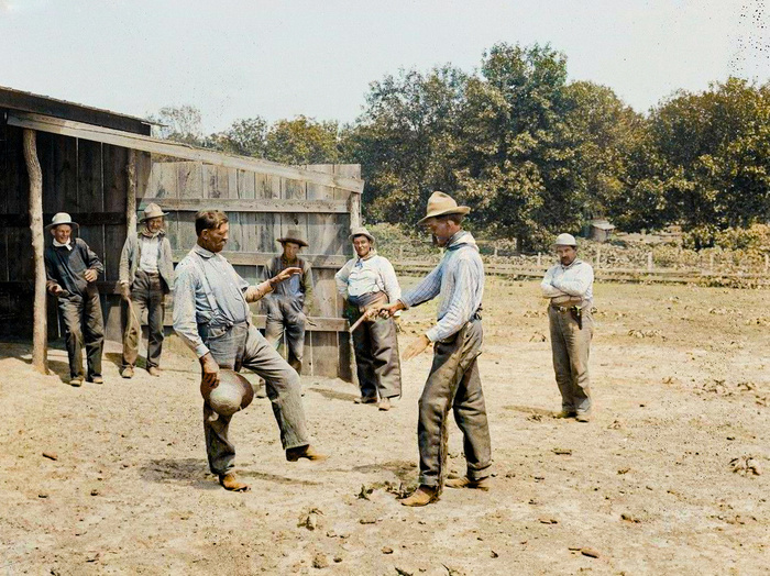 Уникальные исторические кадры, которые перенесут вас в прошлое. 20 раскрашенных фотографий из ХIX века. Часть III Историческое фото, Старое фото, Фотография, 19 век, Колоризация, Длиннопост
