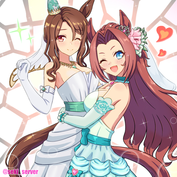 Вместе с Kawakami Princess. Автор: <a href="https://pikabu.ru/story/king_halo_podborka_artov_12164291?u=https%3A%2F%2Fwww.pixiv.net%2Fen%2Fartworks%2F119357905&t=seki_server&h=ff23c2b67e0cd4bbc68694e13fc5ac263652c46d" title="https://www.pixiv.net/en/artworks/119357905" target="_blank" rel="nofollow noopener">seki_server</a>