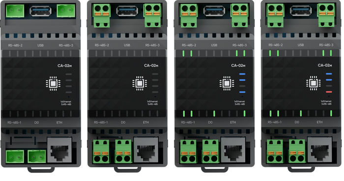 СА-02м без разъемов, с разъемами, с led индикацией