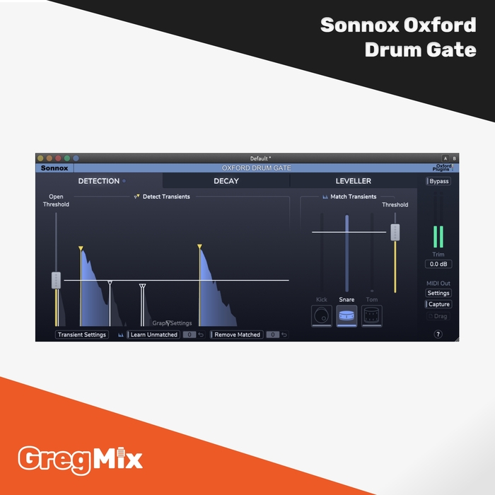  : Sonnox Oxford Drum Gate , , , , Vst