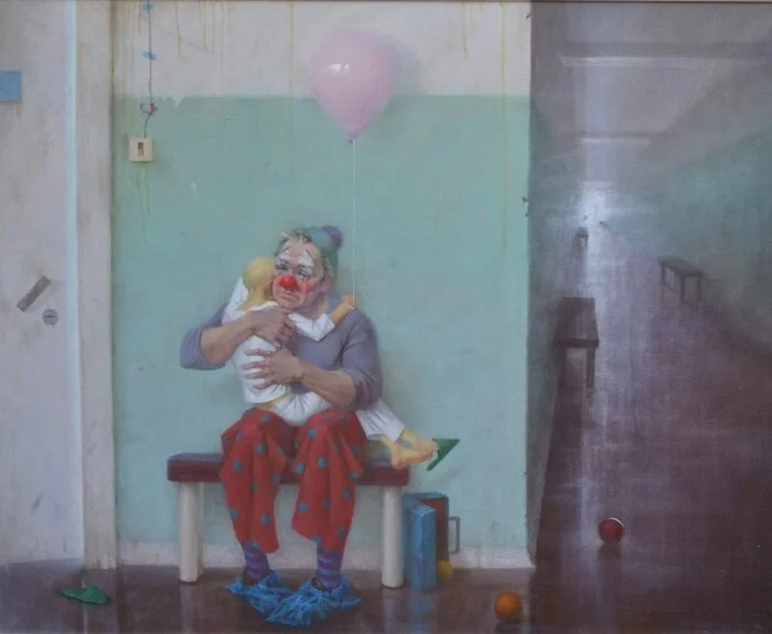 Hospital Clown - Hospital Clown, Disease, Children Hospital, Cancer and oncology, Children, Corridor, Painting, A wave of posts