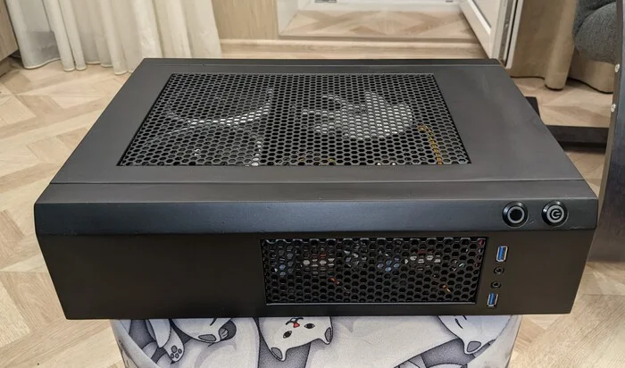 Slim ATX PC case - My, PC case, Modding, Longpost