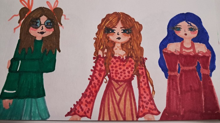 ФлоМАСТЕРские рисунки Рисунок, Рисунок карандашом, Фломастер, Цветные карандаши, Набросок, Длиннопост