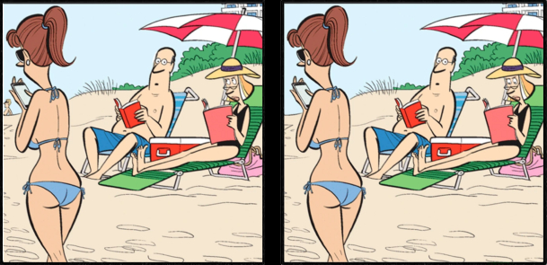 Найди 3 отличия